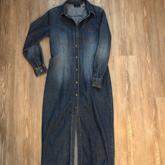 Vintage Moda International Denim Dress - Picture 5 of 9
